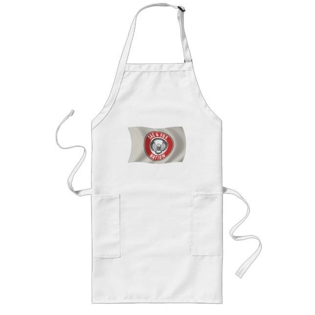 Tablier Long Drapeau de la nation Sac & Fox (Oklahoma) (Devant)