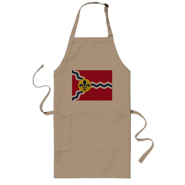 Tablier Long Drapeau de Saint-Louis, Missouri (Devant)