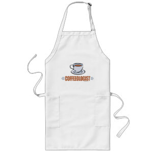 Tablier Long Drôle du café