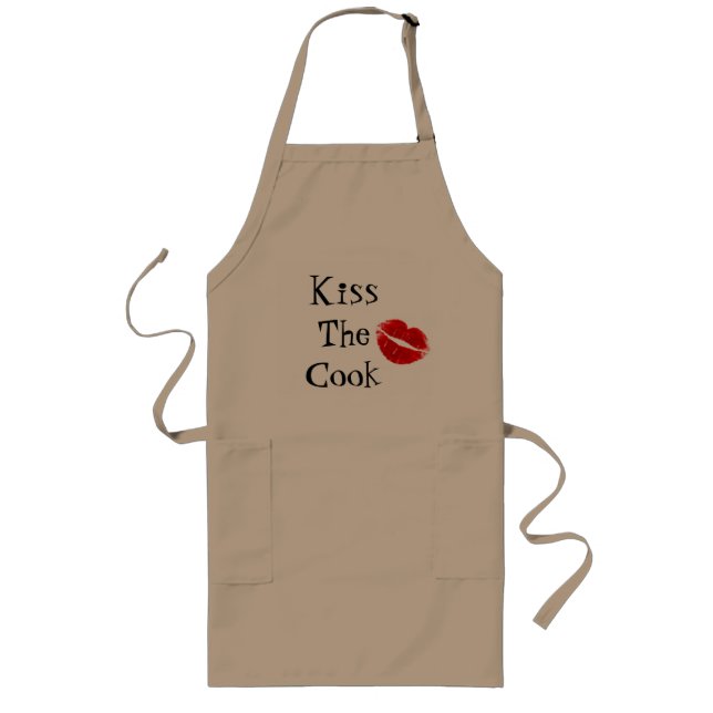 Tablier Long Embrassez le tablier de cuisinier (Devant)