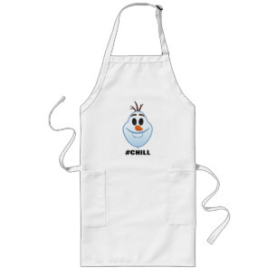 Tablier Long Emoji congelé Olaf