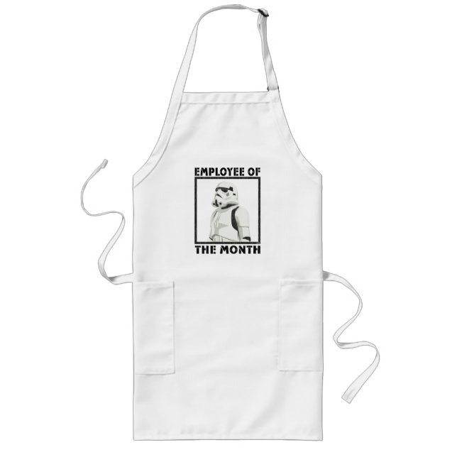 Tablier Long Employé du mois - Stormtrooper (Devant)