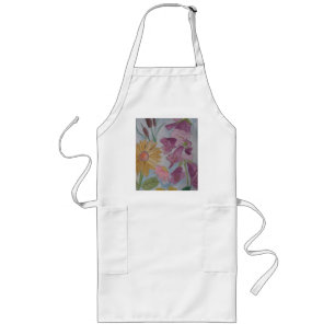 Tablier Long English Cottage Garden Apron