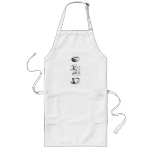 Tablier Long Ensemble Lover Café