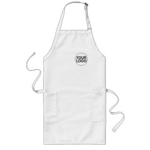 Tablier Long Entreprise de logo personnalisé