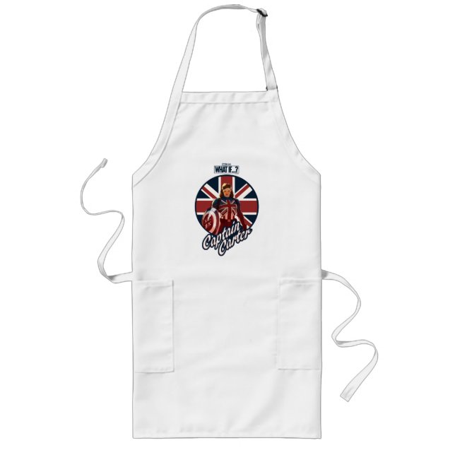 Tablier Long Et si…? | Captain Carter Union Jack (Devant)