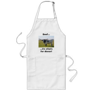 Tablier Long Étoffez…,… il est ce qui est pour le dîner !