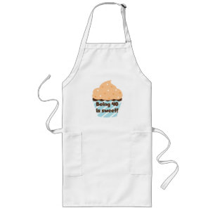 Tablier Long Etre 40 est Sweet Birthday T-shirts et cadeaux