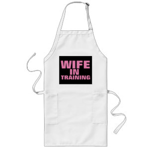 Tablier Long FEMME EN FORMATION, Drôle Mariage Fiançailles Apro