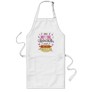 Tablier Long Fête des mères Baking & Rocking Maman Apron