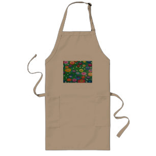 Tablier Long Fleurs Klimt dans l'herbe