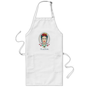 Tablier Long Floral vintage de Frida Kahlo