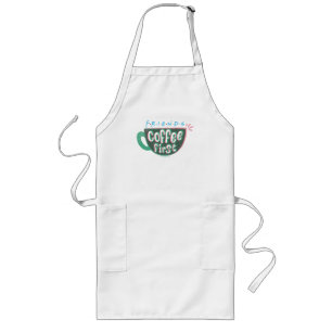 Tablier Long FRIENDS™   Café d'abord