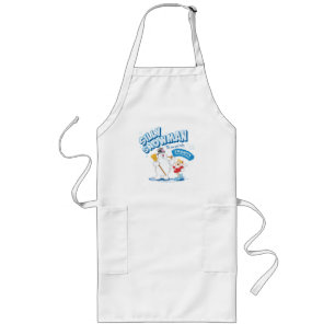 Tablier Long Frosty the Snowman™ "Silly Snowman"