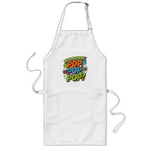Tablier Long Funny Chiropractor Pop Sound Cadeau