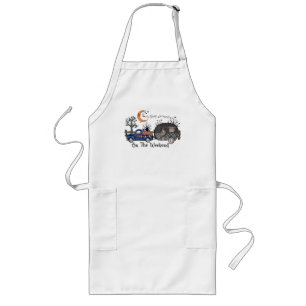 Tablier Long Funny Halloween Camping