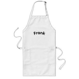 Tablier Long Garçons appelés Frank,