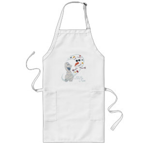 Tablier Long Gelée 2 : Olaf Et Le Vent