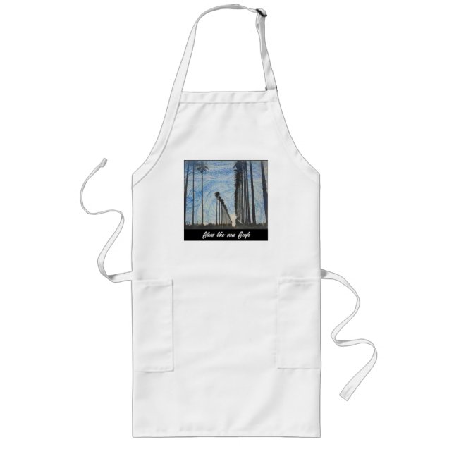 Tablier Long Glow Like van Gogh Apron (Devant)