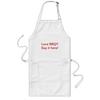 Tablier Long Grand et grand tablier de BBQ