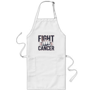 Tablier Long Graphique de poing audacieux pour les guerriers du