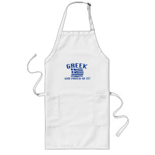 Tablier Long Grec fier
