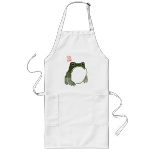 Tablier Long Grumpy Grenouille japonaise crapaud 19ème siècle