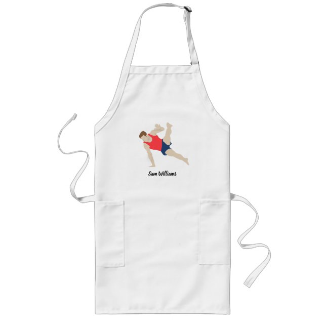 Tablier Long Gymnaste masculin (Devant)