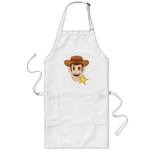 Tablier Long Histoire du jouet Woody Emoji