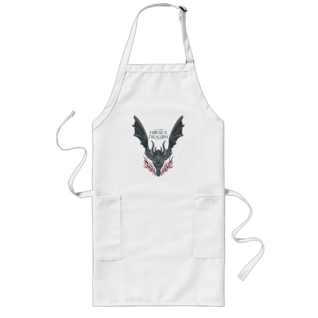 Tablier Long HOUSE of the Dragon | Fire-Breathing Dragon Head (Devant)