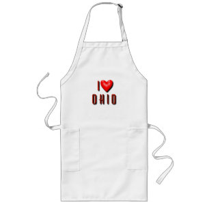 Tablier Long I coeur Ohio