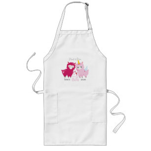 Tablier Long I Lots You Llama Customisé Cadeau Lui