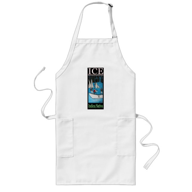 TABLIER LONG ICE INDICA SATIVE (Devant)