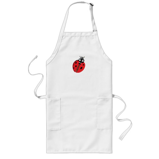 Tablier Long Illustration Lady Bug (Devant)