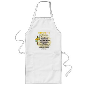 Tablier Long Irish Blessing For GODDAUGHTER - Cadeau Personnali
