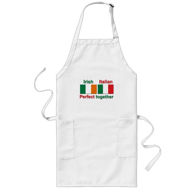 Tablier Long Irlandais italien - perfectionnez ensemble ! (Devant)