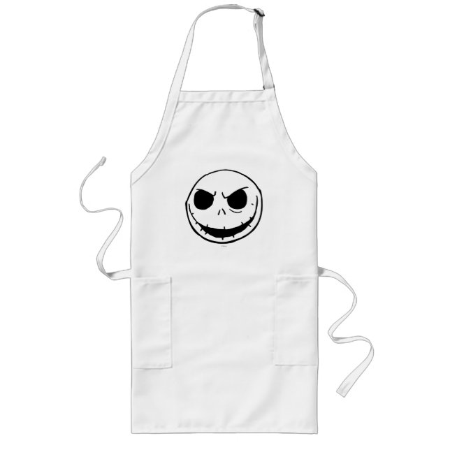 Tablier Long Jack Skellington - Chef (Devant)