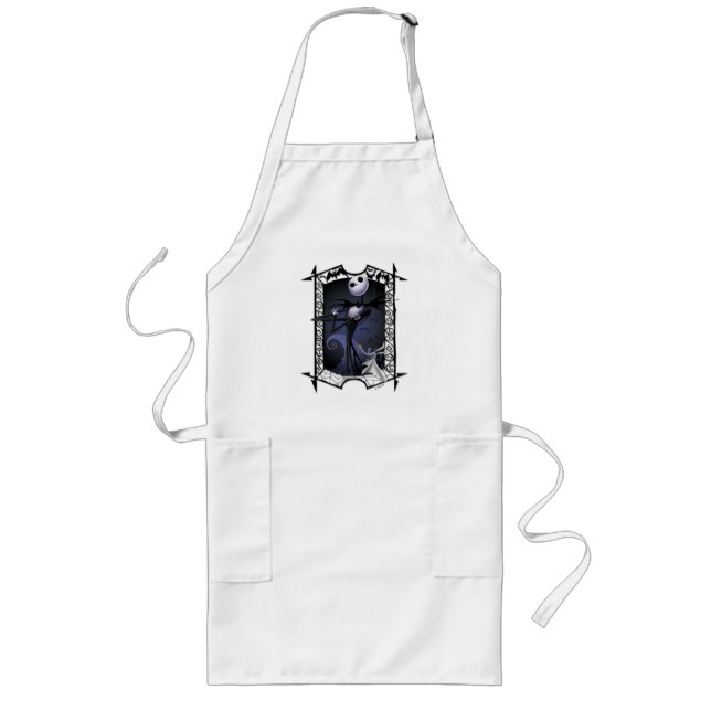 Tablier Long Jack Skellington | Roi d'Halloweentown (Devant)