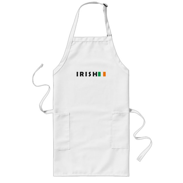 Tablier Long J'aime Irlande Irlande (Devant)