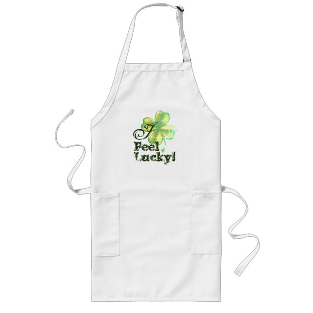 Tablier Long Je Me Sens Heureux !Apron (Devant)