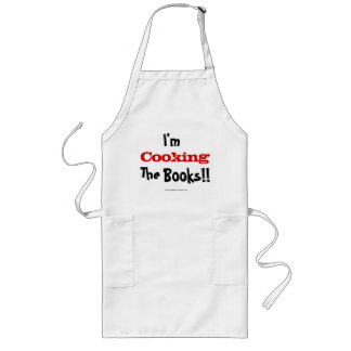 Tablier Long Je suis Cuisine The Books ! Citation comptable cél