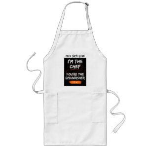Tablier Long Je suis le Chef Apron