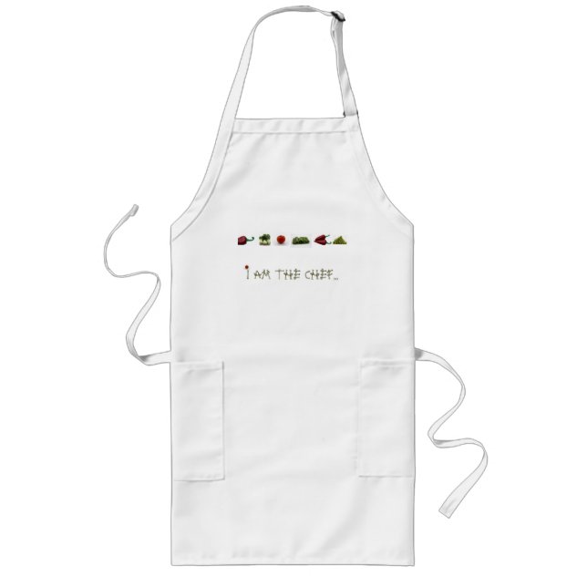 Tablier Long Je suis le tablier de chef (Devant)