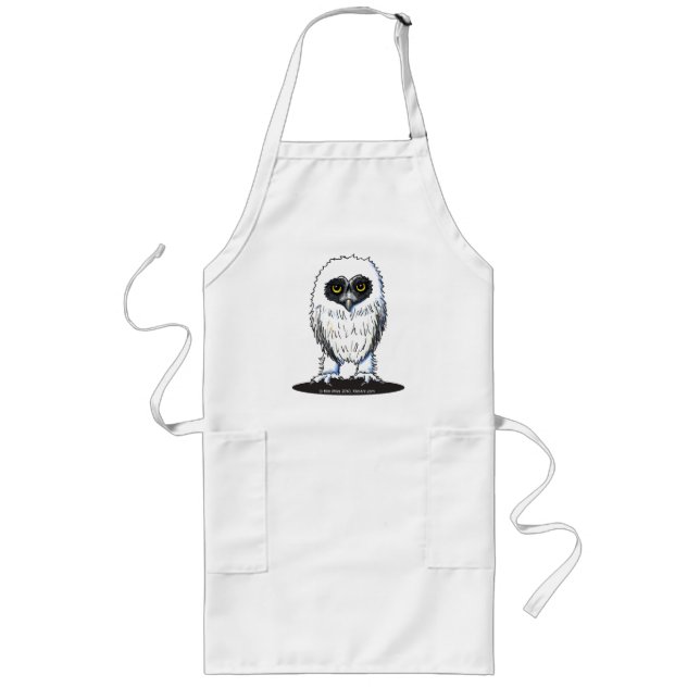 Tablier Long Jeu d'abron de hibou (Devant)