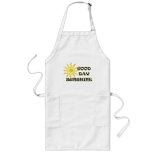 Tablier Long Jour de soleil dimanche Apron (Devant)