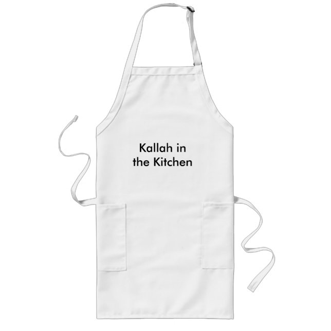 Tablier Long Kallah dans la cuisine (Devant)