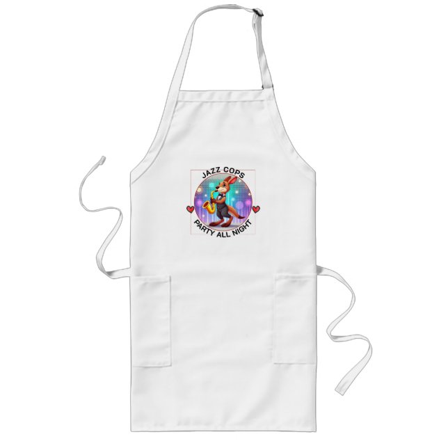 Tablier Long Kangourou drôle (Devant)