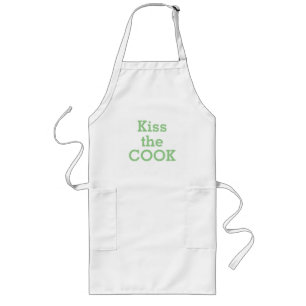 TABLIER LONG KISS THE COOK APRON