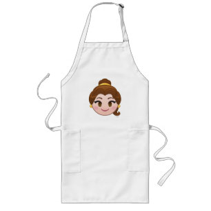 Tablier Long La beauté et l'Emoji des bêtes  Belle