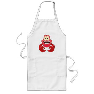 Tablier Long La Petite Mermeuse Emoji Sebastian